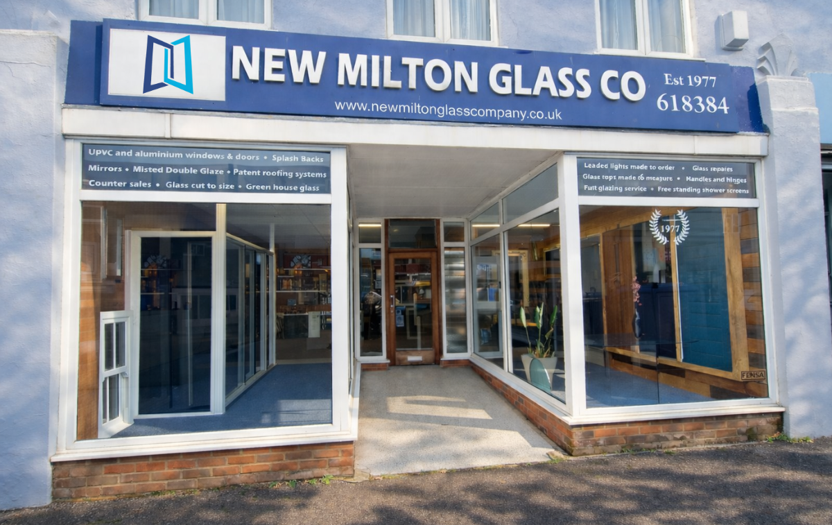 New Milton Glass company shop